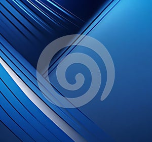 Blue abstract gradient background with lines of blue black white color. Abstract blue with lines background