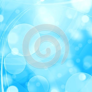 Blue abstract light background