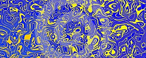 Blue abstract lines drawing background