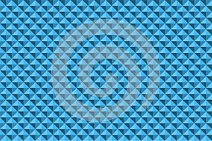 Blue abstract relief pyramid texture seamless pattern