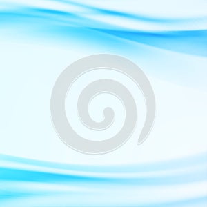 Blue abstract soft mild gradient color flow layout photo