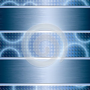 Blue abstract tech background