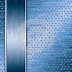 Blue abstract tech background