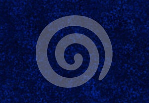 Geometric texture of blue cubes.