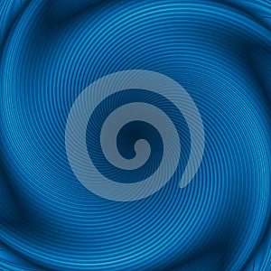 Blue abstract twirl background