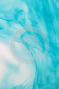 Blue abstract wave background with white highlights