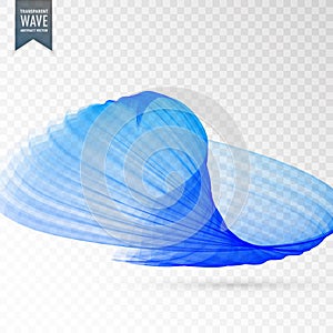 blue abstract wave design background