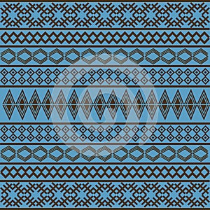 Blue African texture