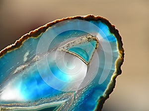 Blue agate