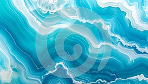 Blue Agate Crystal Texture Background