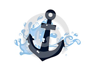 Anchor in wave