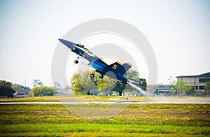 Blue Angel Fighter Jet