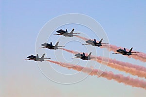 Blue Angels in Formation