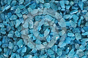 Blue Apatite Crystals rough stones