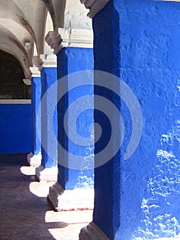 Blue Archways
