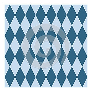 Blue Argyle Diamond Seamless Pattern Vector