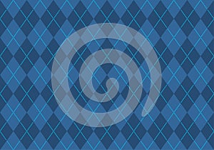 Blue argyle wallpaper