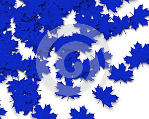 Blue Autum Background