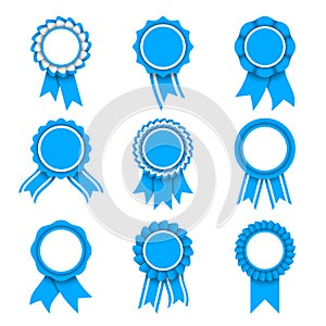 Blue Award Medals