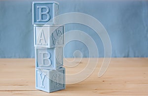 Blue Baby Blocks