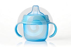 Blue baby cup - baby stuff