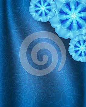 Blue background