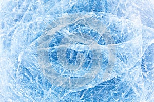 Blue background of Ice texture