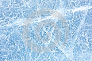 Blue background of Ice texture