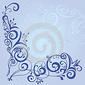 Blue background pattern