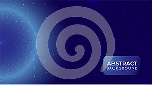 Blue background with technology digital data network network theme