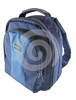 Blue backpack