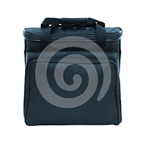 Blue bag isolated