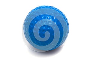 Blue ball golf