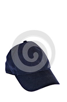 Blue Baseball Cap Isolated