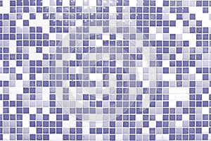 Blue Bath tiles pattern