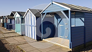 Blue Beach Huts