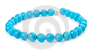 Blue beads