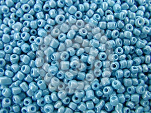 Blue beads