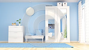 Azul dormitorio muebles 