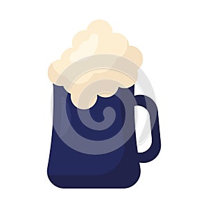 blue beer jar design