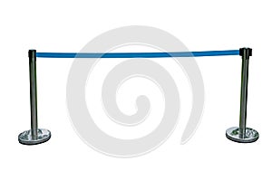 Blue Belt Barriers Stanchion