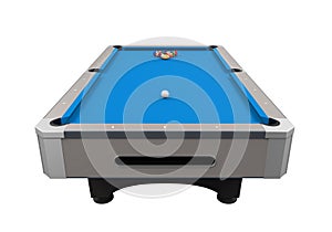 Blue Billiard Table