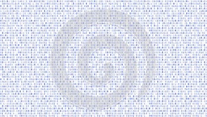 Blue binary code vector pattern