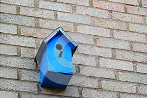 A Blue bird Nesting Box