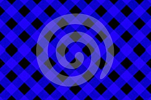 Blue and black crisscross pattern photo