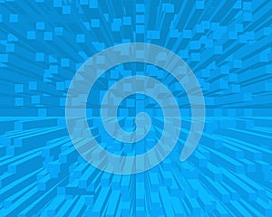 Blue blocks background