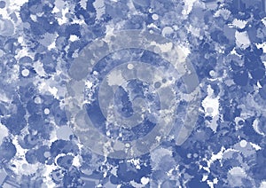 blue blotch background