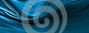 Blue blur wavy abstract banner background vector design, blurred shaded background, with lighting effect, vector illustration.