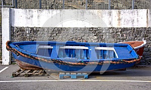 Blue boat 2
