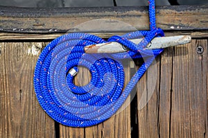 Blue Boat Rope